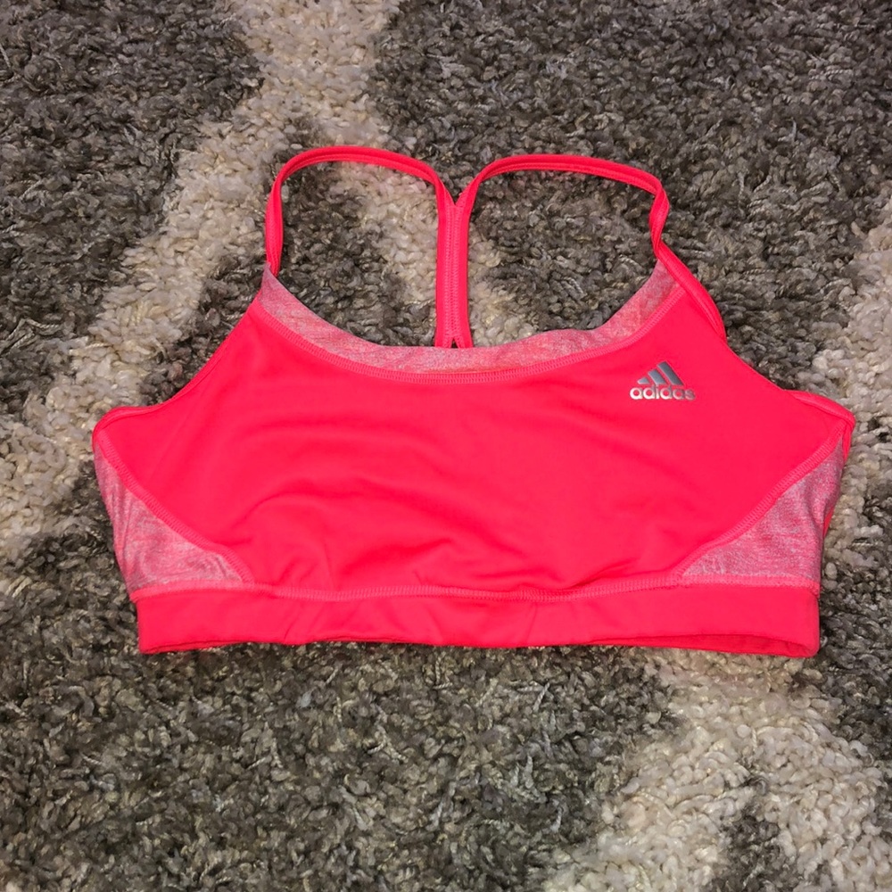 Adidas sports bra sz L